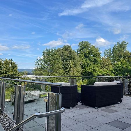 Ferienwohnung Fewo Boho 110 Qm Mit Bergblick 3 Min Bahnhof Laufen Exterior foto