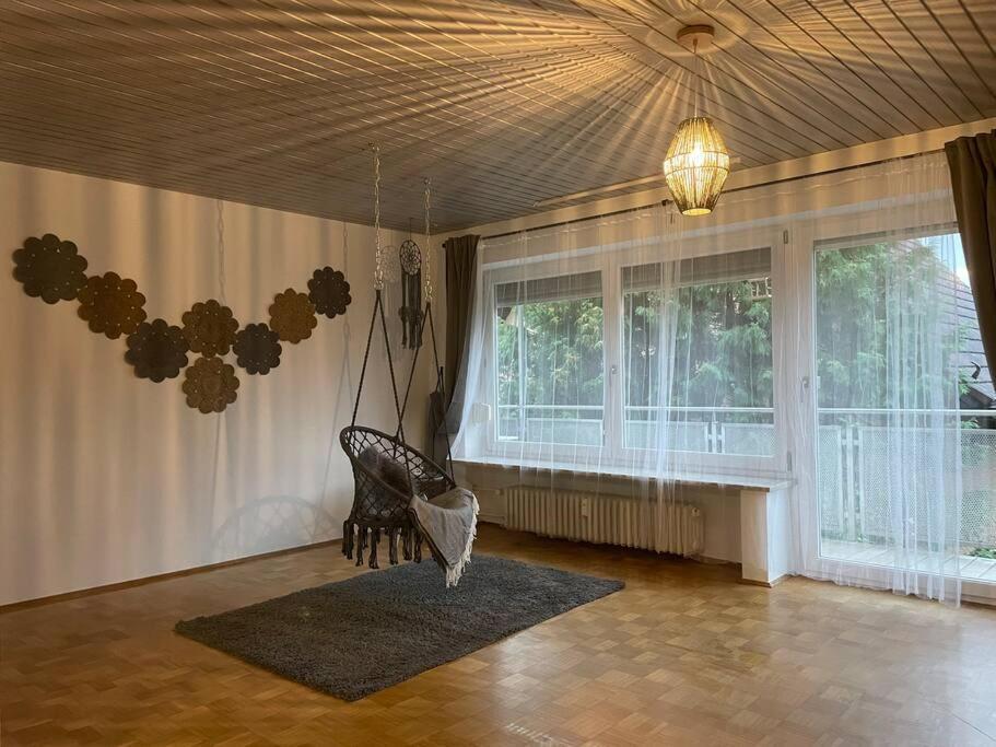 Ferienwohnung Fewo Boho 110 Qm Mit Bergblick 3 Min Bahnhof Laufen Exterior foto
